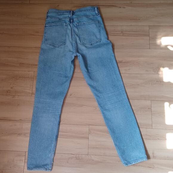 AGOLDE Nico High Rise Slim Fit Jeans Embark 26W - Picture 4 of 6